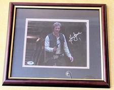 Harrison Ford HAN SOLO Signed 14X16 FRAMED Photo STAR WARS Autograph JSA