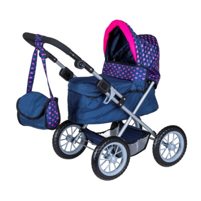 4003336130546 Puppen-Kinderwagen BAYER Design 13054AA Trendy tief Marineblau bay