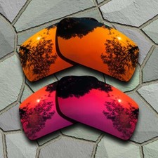 US Red Orange Violet Red Lenses Replacement For-Spy Optic Logan Polarized
