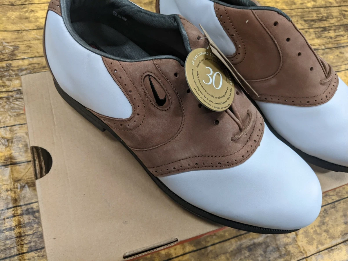 1970s Vintage Men's Golf Shoes Brown Leather Shoes with Steel Cleats / –  The Naked Man