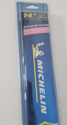 Michelin Stealth Ultra Wipers - Beam Blade Kit | Lengte: 650/450 mm | Ruitenwisserset Voorkant | Audi A1, A3 | BMW 5,6,7 | Peugeot 508 | Seat Ibiza V | Skoda Superb II | VW Golf VII, VIII