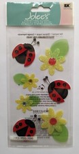 Jolee's Ladybugs  Flowers Scrapbooking Stickers