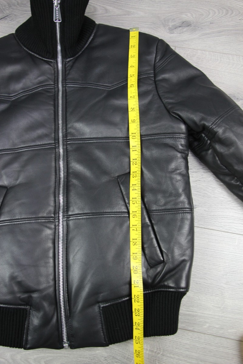 KENZO Jungle Paris H&M Vintage Mens Black Leather Casual