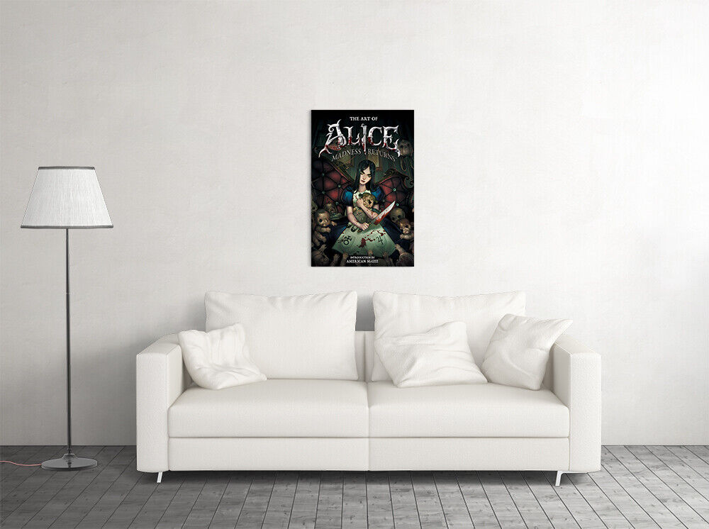 ALICE MADNESS RETURNS Inspired Wonderland Art Print Poster 