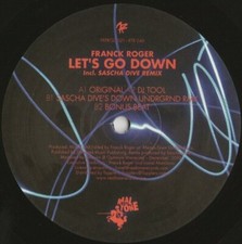 Franck Roger Lets Go Down Vinyl Single 12inch Real Tone Records