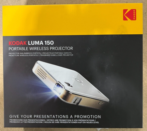 Kodak Luma 1080p 150 Lumens Projector - RODPJS150WH - Picture 1 of 2