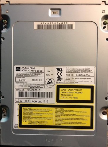 CD-ROM DRIVE, XM-6002B - Picture 3 of 3