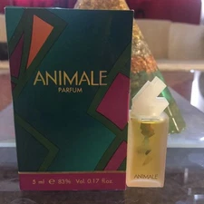 ANIMALE Parlux Pure Perfume/Parfum Extrait 0.17 fl. oz. 5ml Vintage Fresh 