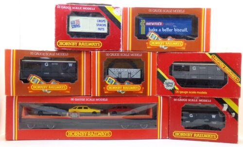 7 x HORNBY BOXED WAGONS - OO GAUGE - see details (CHP412) - Picture 1 of 24