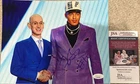 JEREMY SOCHAN SIGNED 8x10 PHOTO SPURS YOUNG STAR JSA COA CERTIFIED