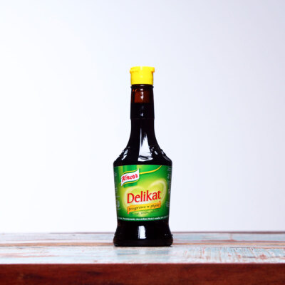 (17,00 /1kg) Knorr Delikat (Gewürzsauce für Suppen, Saucen und Salate) 174ml