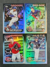 2024 Topps Update Series RAINBOW FOIL Parallels You Pick the Card - READ