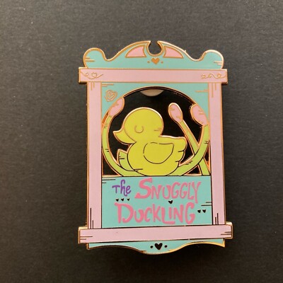 The Snuggly Duckling Blue & Pink Sign from Tangled FANTASY Disney Pin 0