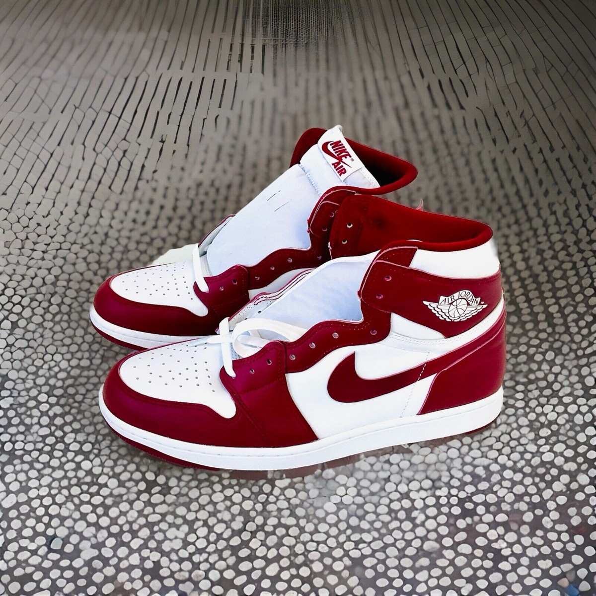 NIKE AIR JORDAN 1 HIGH OG GS TEAM RED 赤 Jordan 1 Retro High OG Artisanal Team Red (GS) - FD1437-160 - US