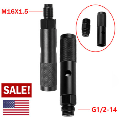 M16x1.5 / G1/2-14 Quick Change 12g CO2 Cartridge Adapter with Capsule Threads