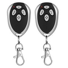 Kingdder 2 Pcs 4-Channel Garage Gate Remote for Aleko LM123