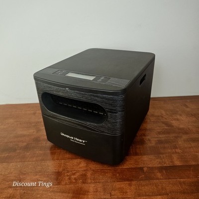 Unique Heat Next Generation 1500 Watt Portable Indoor Electric Infrared Heater