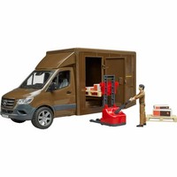 Bruder Mercedes Benz Sprinter Ups Mit Fahrer ZubehöR Modellfahrzeug Spielzeug