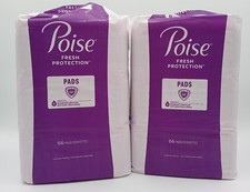 Poise Fresh Protection Incontinence Pads 4 Moderate 132 Count