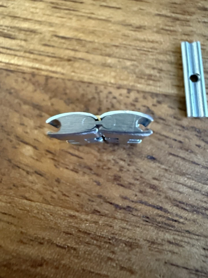 HERMES Perfil Genuino Eslabón Correa Reloj Pulsera Piezas Foto 4 de 4