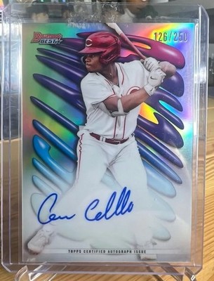 Cam Collier 2023 Bowman's Best Shellacked Auto /250