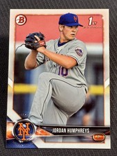 2018 Bowman 1st PROSPECT ROOKIE Jordan Humphreys item 4