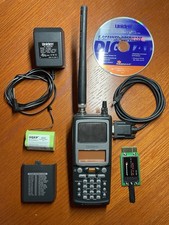 Uniden Bearcat BC250D police scanner with digital APCO 25 card, new battery