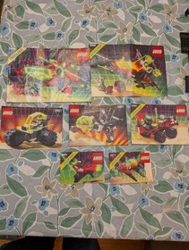 Lot 90s Lego Mtron Space Sets 6923  6877  6811 6887 6896 6851 & 6956 Incomplete