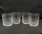 Vintage Waterford Crystal Kenmare Double Old Fashioned Glasses - Set Of 4