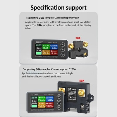 Digital Coulomb Meter Battery Monitor For Accurate Battery Capacity Measurement