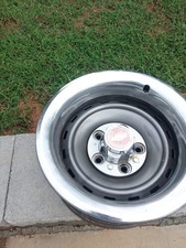 One 15x8 Rally Wheels Chevrolet C10 Silverado Wheel Rim One 15x8 Rally Wheels Chevrolet C10 Silverado Wheel Rim