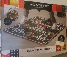 FAO Schwarz MEZCLADOR DE BAILE Estera de baile electrónica Ritmo Step Dance TOTALMENTE NUEVO