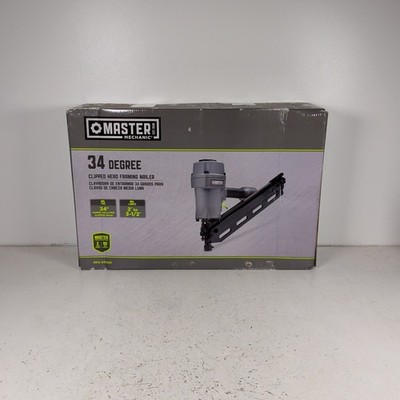 Master Mechanic 34 Degree Clipped Head Framing Nailer Pneumatic Paper Collated