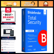 Complete Antivirus  Internet Security Suite - 5 Devices, 1 Year, PC/Mac, Activa
