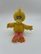 Rare Vintage 1997 Applause Sesame Street Big Bird 7 Mini Bean Bag Plush Toy