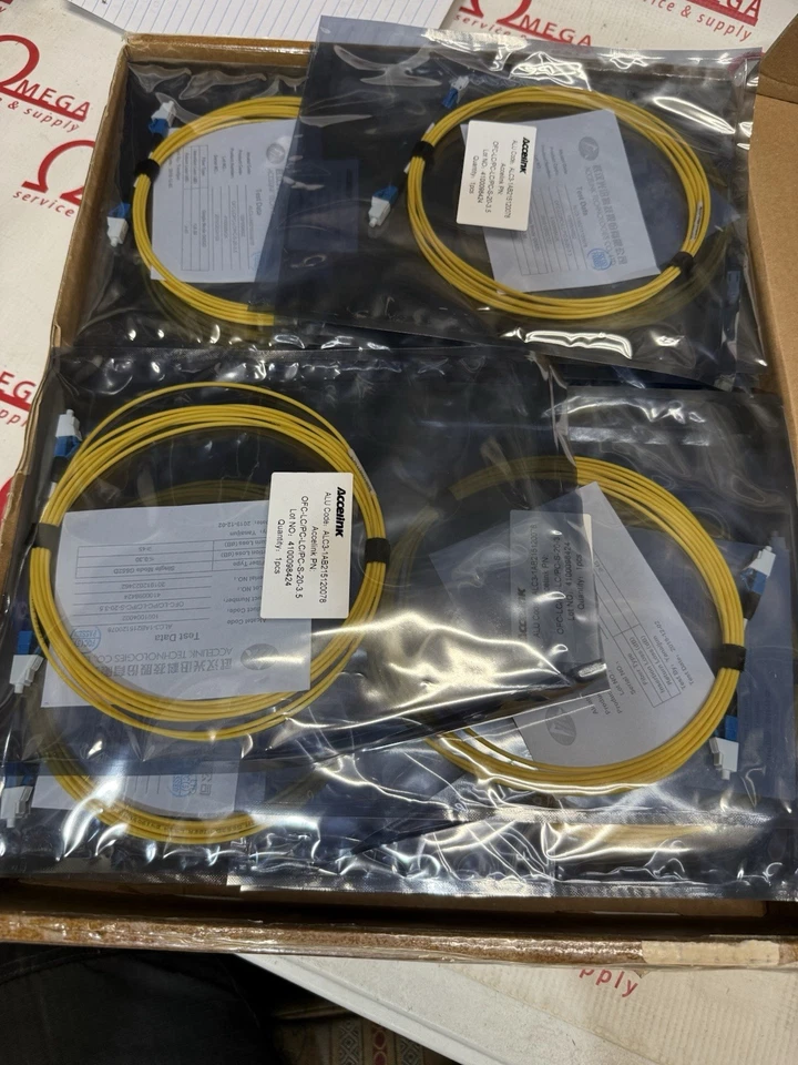 Nokia 1AB215120078 Simplex 3.5mm Jumper Fiber OFC-LC/PC-LC/PC-S-20-3.5 (QTY:36) - Image 3 of 4