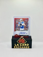 2025 Panini Mosaic #AMC-JHT Justin Herbert Autograph Mosaic Red Auto /199