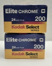 Kodak EKTACHROME ELITE CHROME 200 x 2 Color 135 35 mm ISO 200/24 EX 04/2000