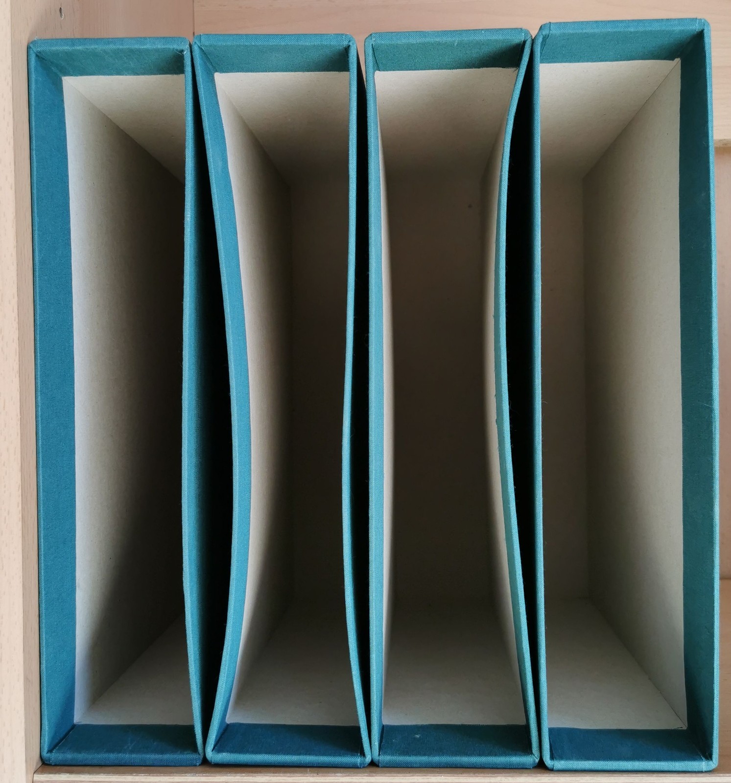 4x Schaubek protective case for full linen screw binders ks1054