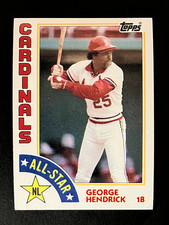 1984 Topps Baseball - All-Stars Set - 22 Cards - NM+