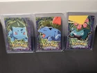 Pokémon Bulbasaur Ivysaur Venusaur Line #01 - 03 Topps 1999 VINTAGE!! LP