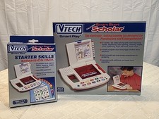 Vintage 1990 VTech Talking Smart Start Scholar w/ Expansion Pack New