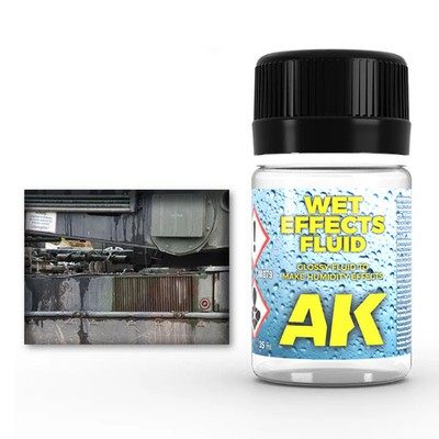 AK Interactive Enamel Effects Wet Effect Fluid