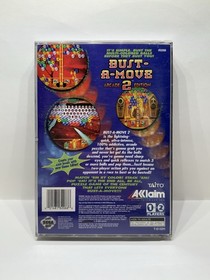 Bust-A-Move 2: Arcade Edition (Sega Saturn, 1996) Complete CIB W/ Reg Tested