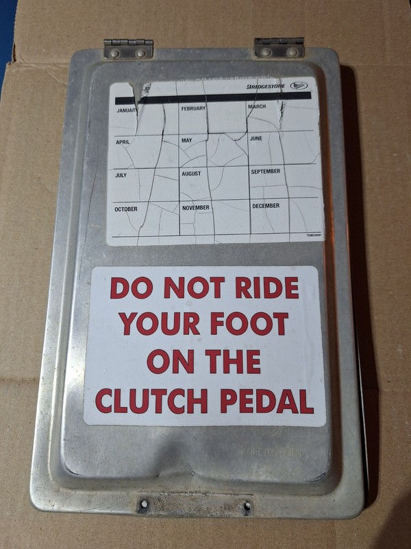 Old Vintage Antique Metal Big Truck Ticket Box