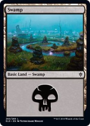 Swamp (260) Throne of Eldraine