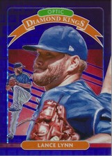 2020 Donruss Optic Pandora Purple #21 Lance Lynn DK /99 - BB