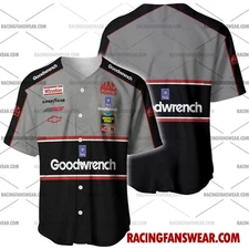 Dale Earnhardt Nascar Racing 2004 Goodwrench Baseball Jersey