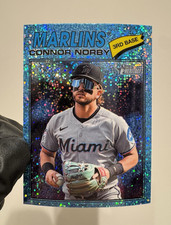 Topps Heritage 2026 Connor Norby #30 Miami Marlins MLB Parallel Card