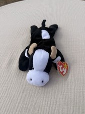 RARE Ty Beanie Baby Daisy Cow 1994/93 Tag Errors Oakbrook Retired